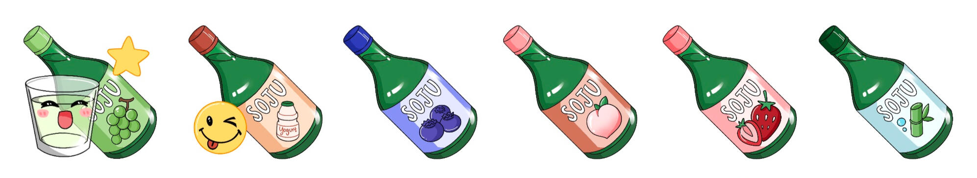 soju badges